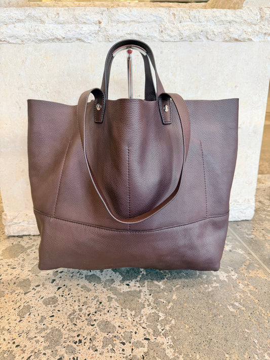 Rag and Bone NY Espresso Logan Tote