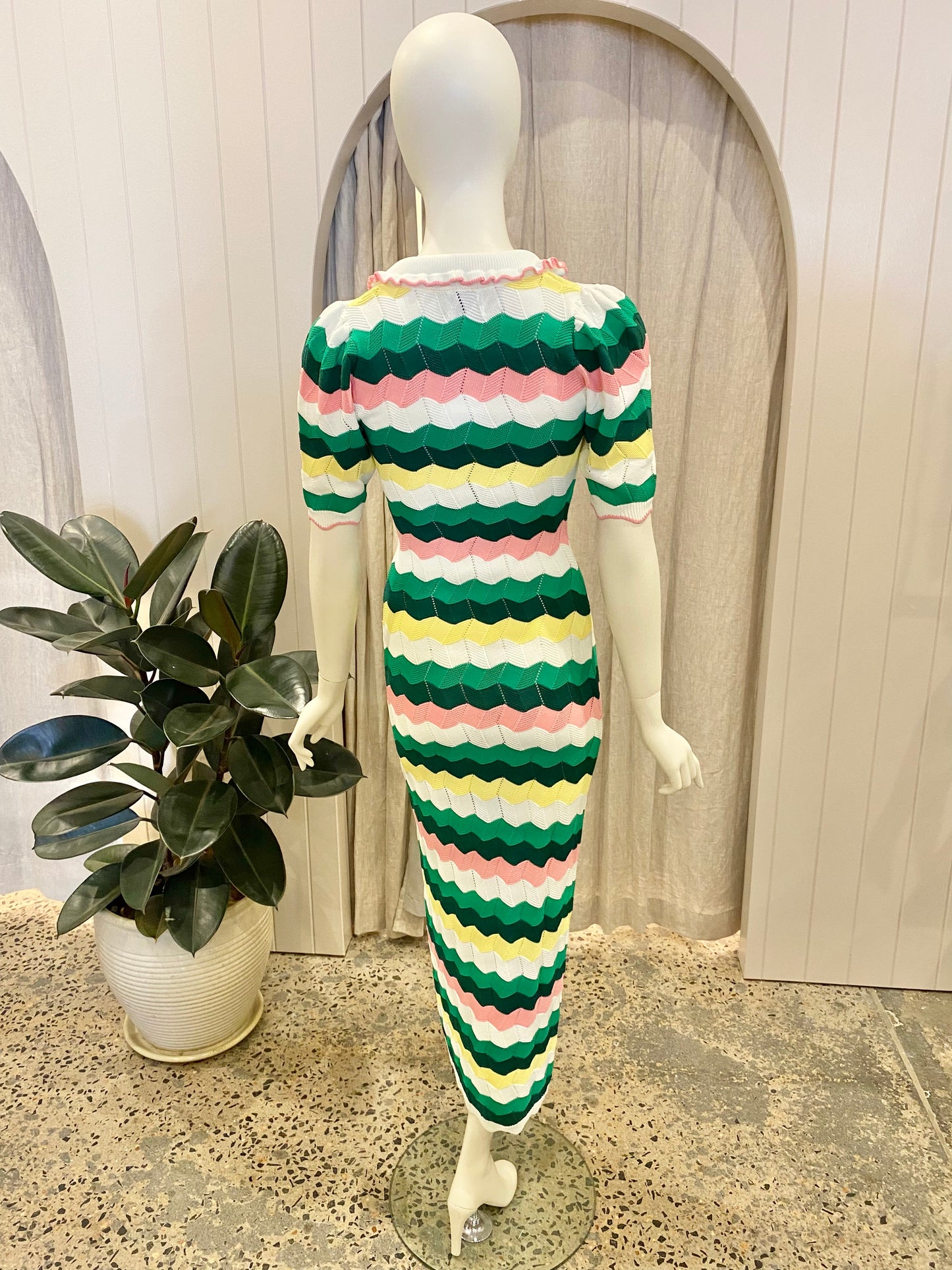 Steele 'Sparrow' Crochet Dress - Size XS (8)