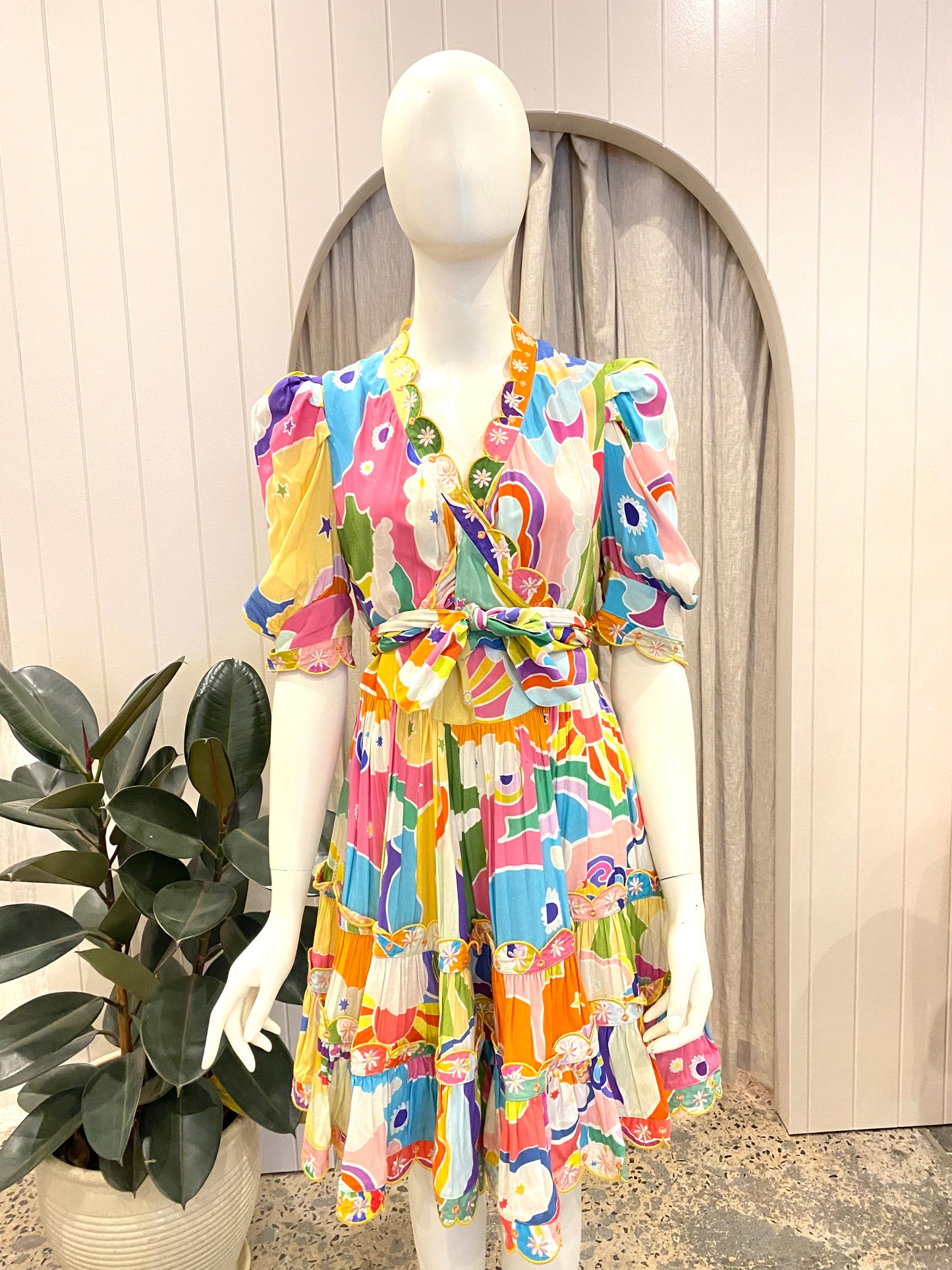 CELIA B Andromeda Mini Dress - Size Small (8/10)