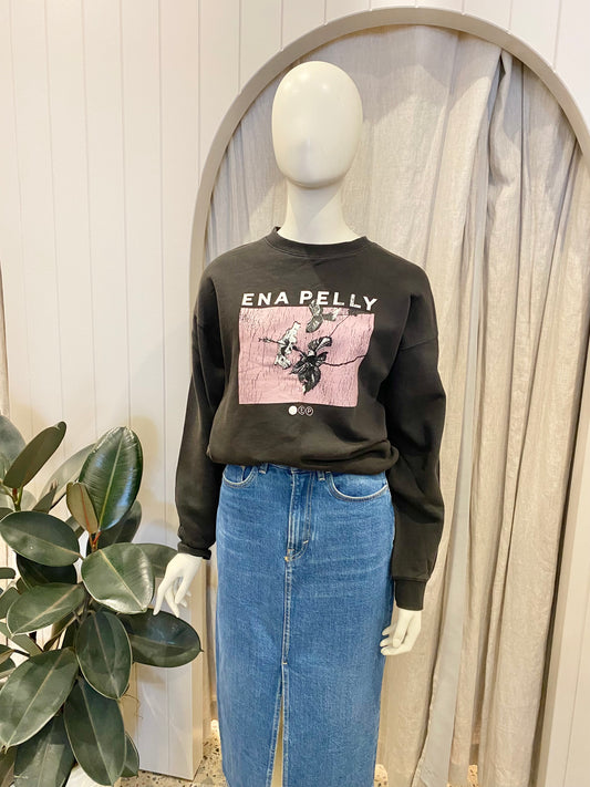 Ena Pelly Rose Sweater  - Size 10