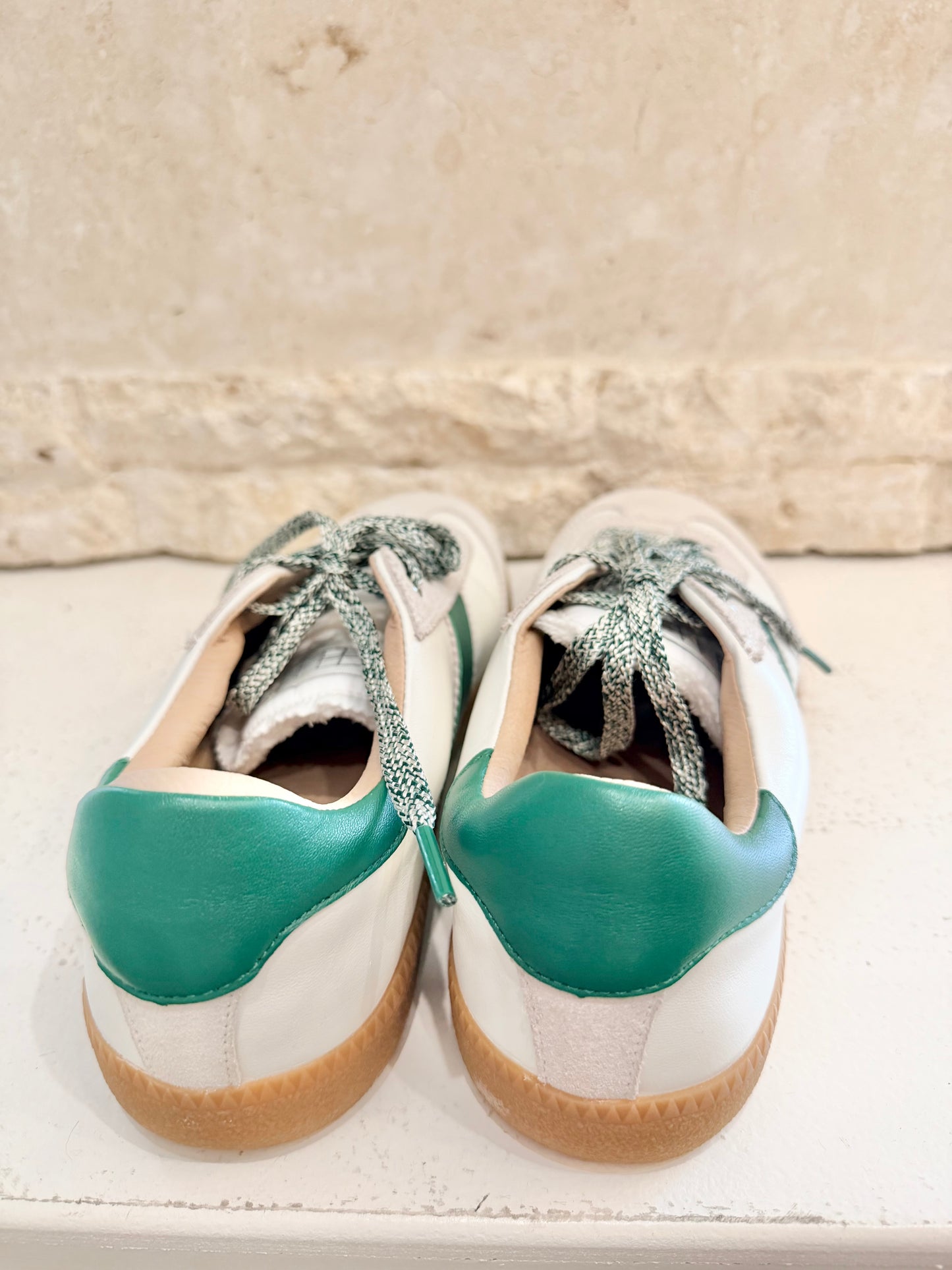 Jo Mercer White Leather Chaos Sneakers - Size 38