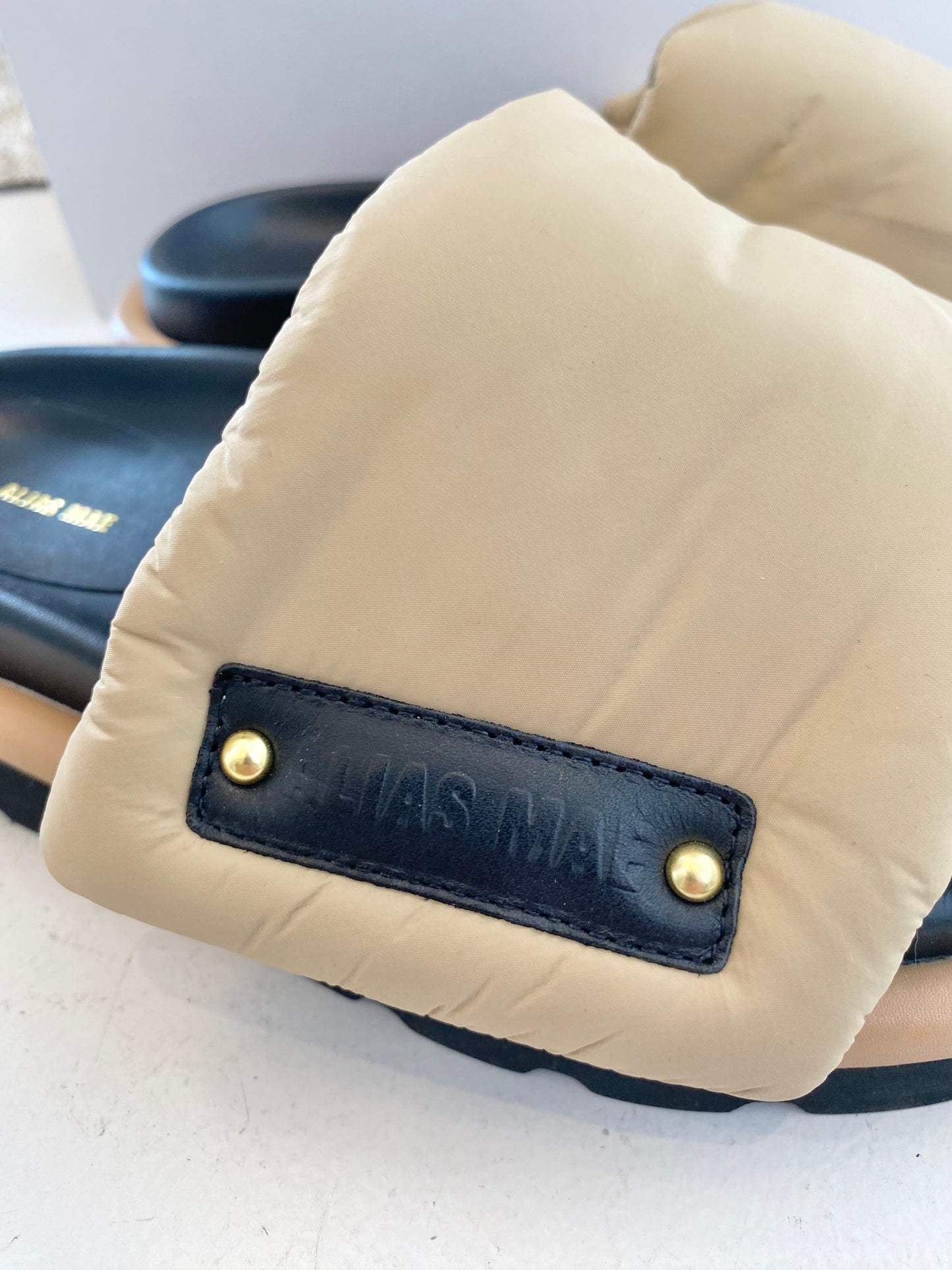 Alias Mae 'Saige' Slides in Chai - Size 39