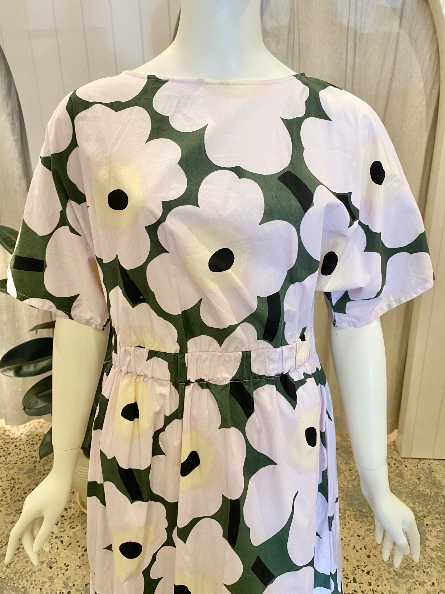 Marimekko Siloinen Pieni Unikko Dress - Size 12