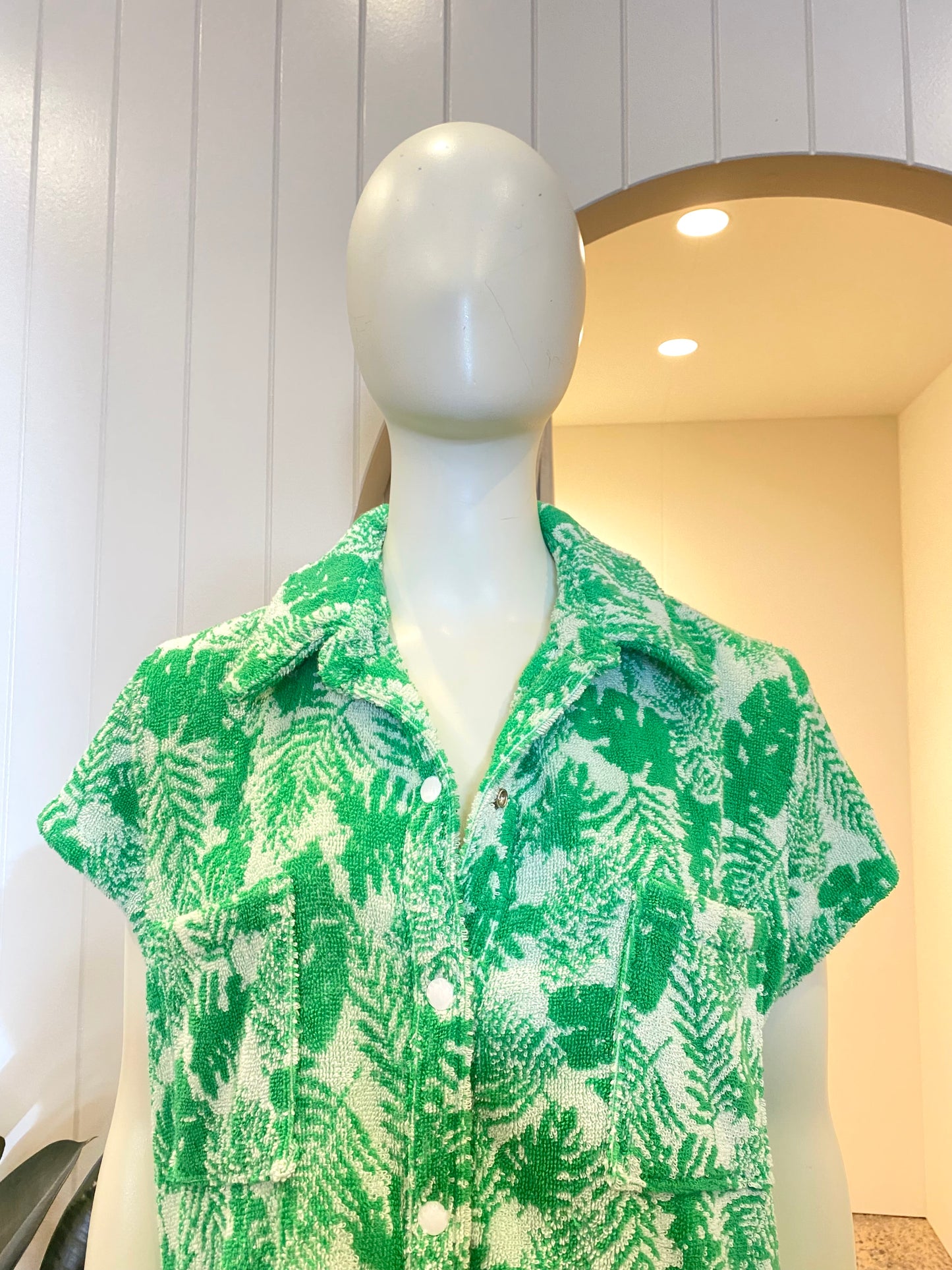 Cabana Ware Terry Towelling Playsuit - Size 12
