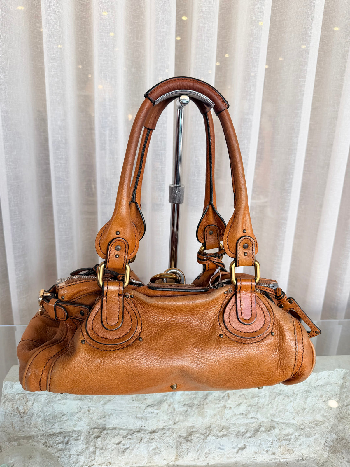 Vintage 2006 Chloe Tan Paddington Bag