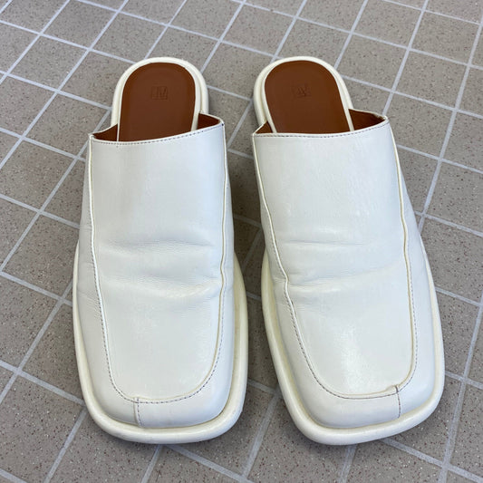 Camilla & Marc Grove Square Welted Mules - Size 10