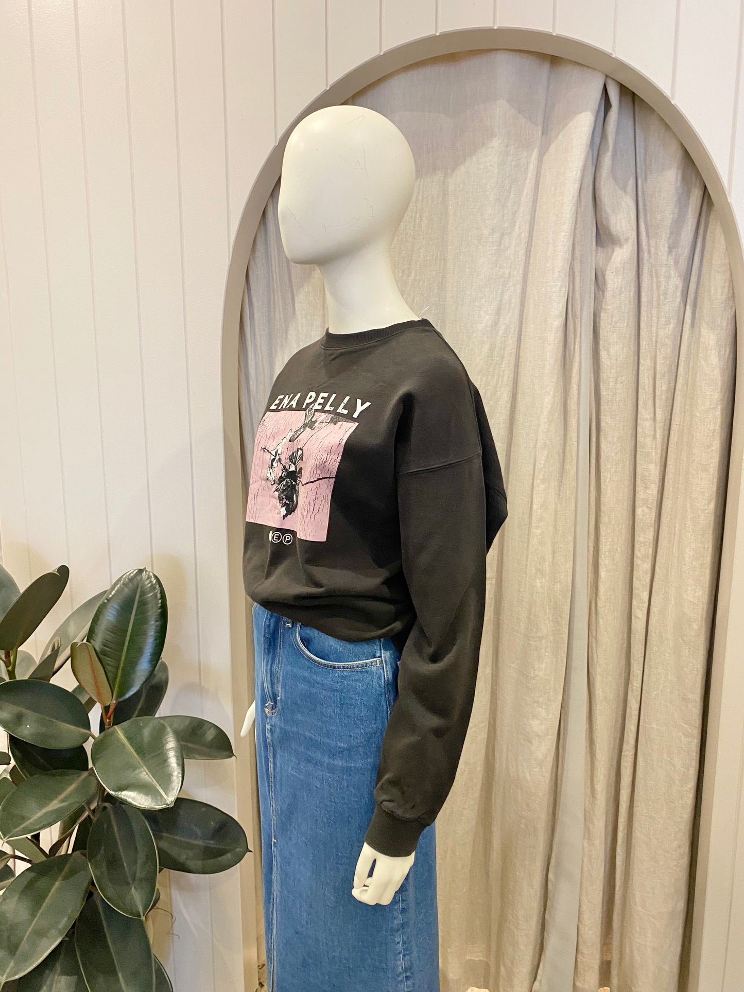 Ena Pelly Rose Sweater  - Size 10