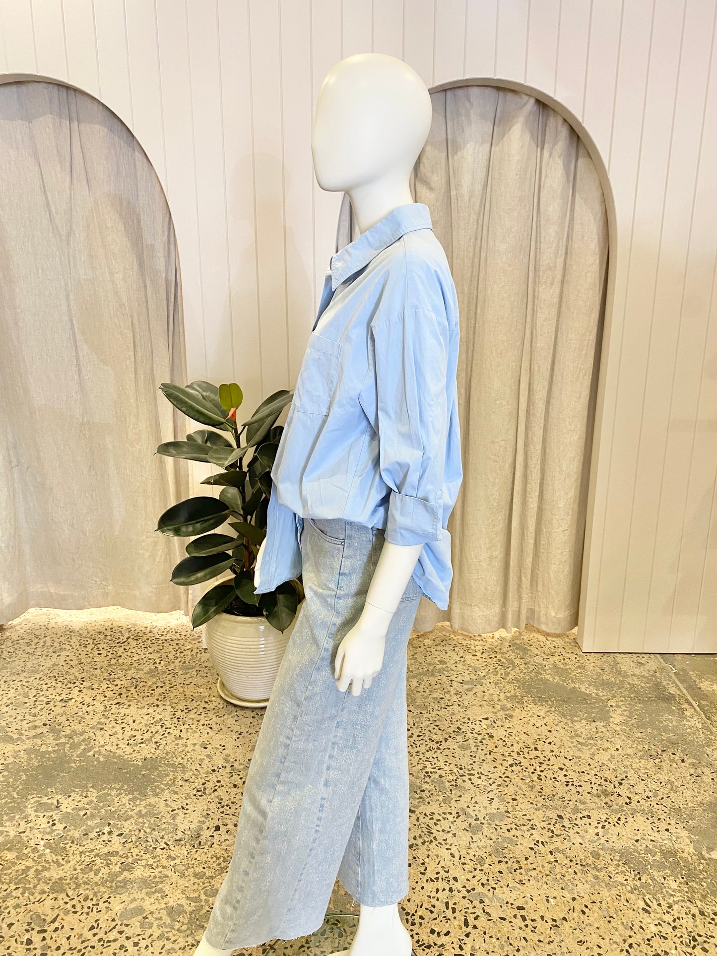 Anine Bing Chemise Mika Shirt - Size S