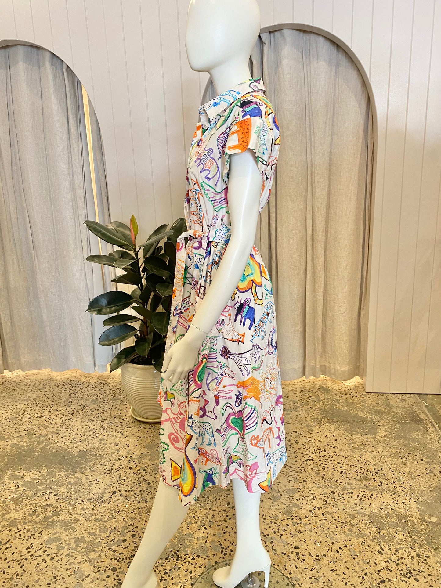 Obus x Create Impact Shirt Dress - Size 8