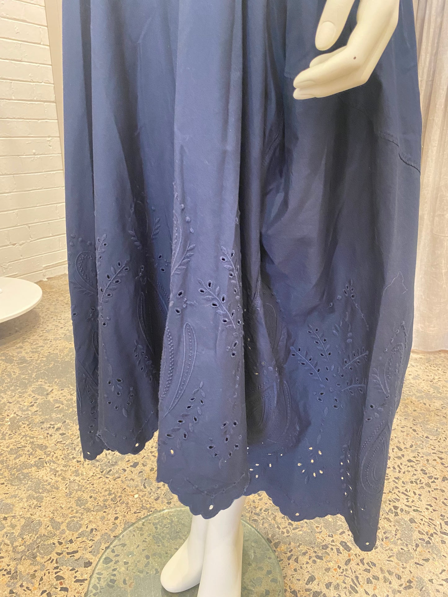 High Everyday Couture Navy Midi Dress - Size 16