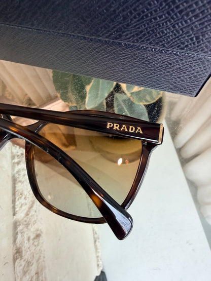 Prada Tortoise Shell SPR010 Sunglasses