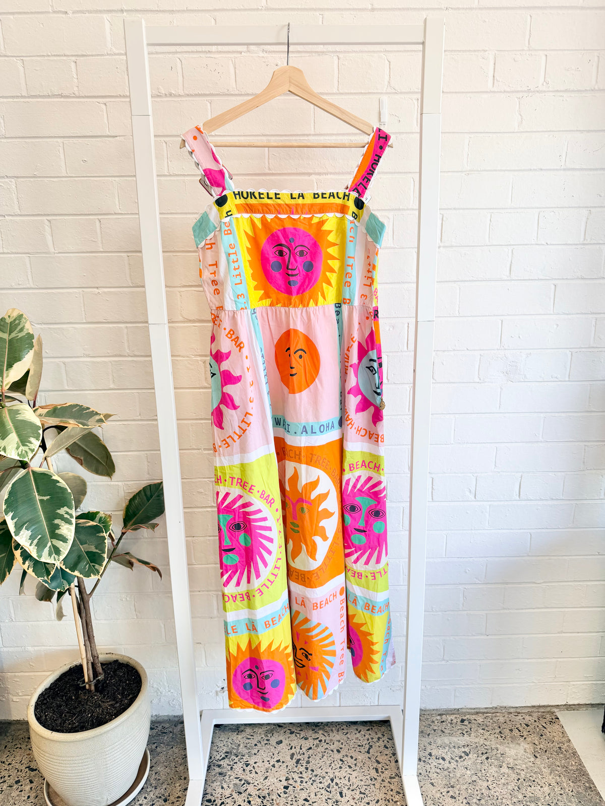 Binny 'The Gods Must Be Crazy' Maxi Dress - Size 10
