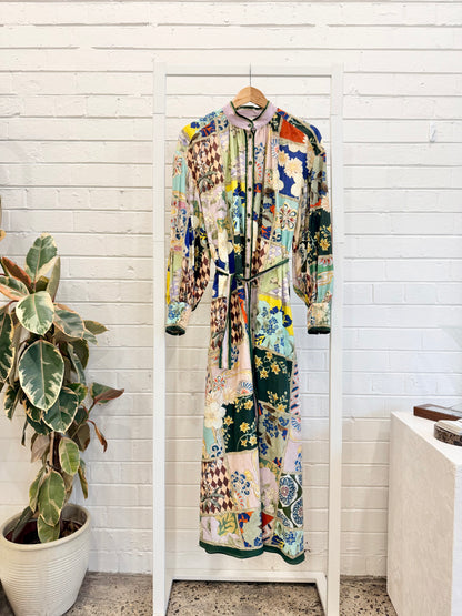 Alemais 'Bianca' Midi Shirtdress - Size 12