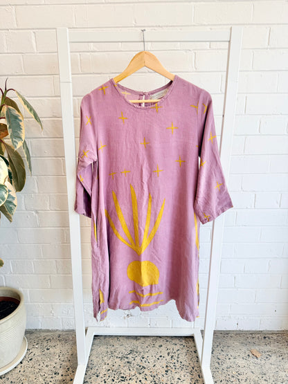 Frank & Dolly's Astro Tunic in Mauve - Size Small (10)