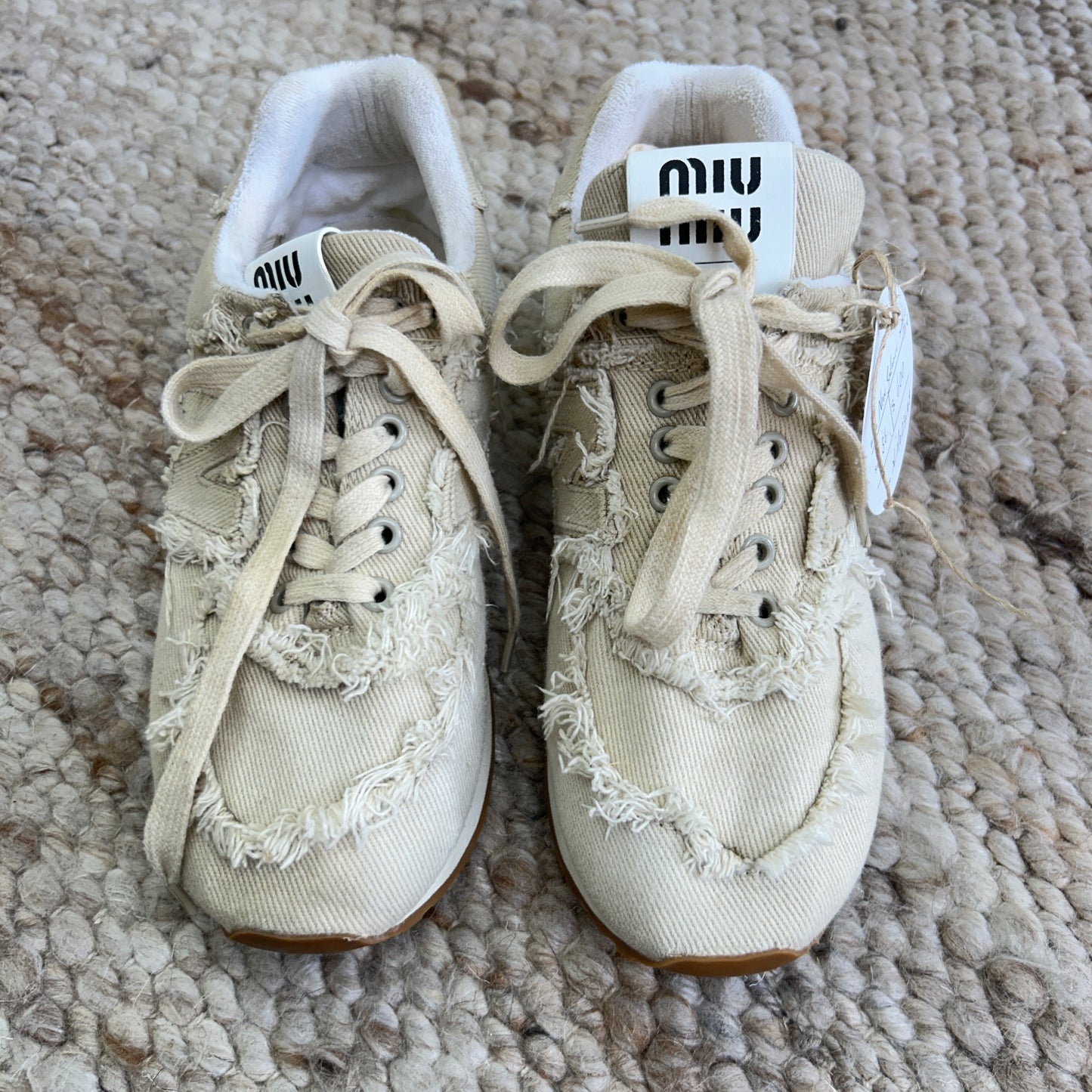 New Balance X Miu Miu Denim Sneaker - Size 36