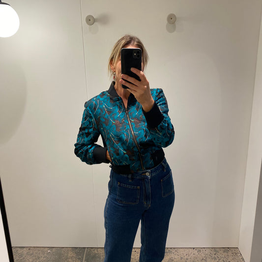 Gorman Prairie Clover Bomber Jacket - Size 10