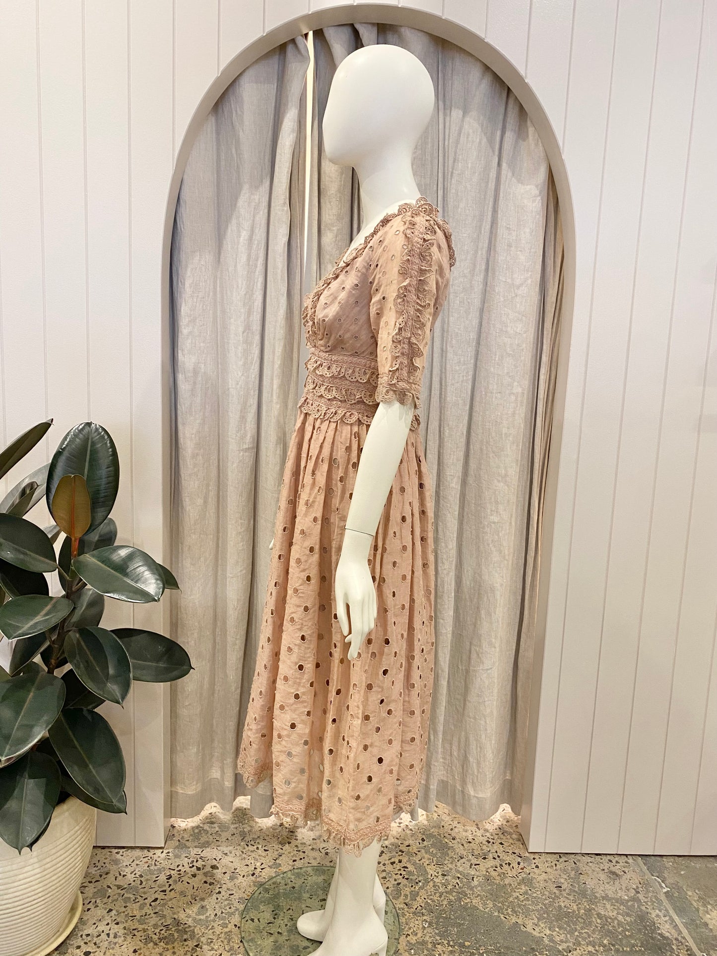 Zimmermann Winsome Tea Dress - Size 1 (8/10)