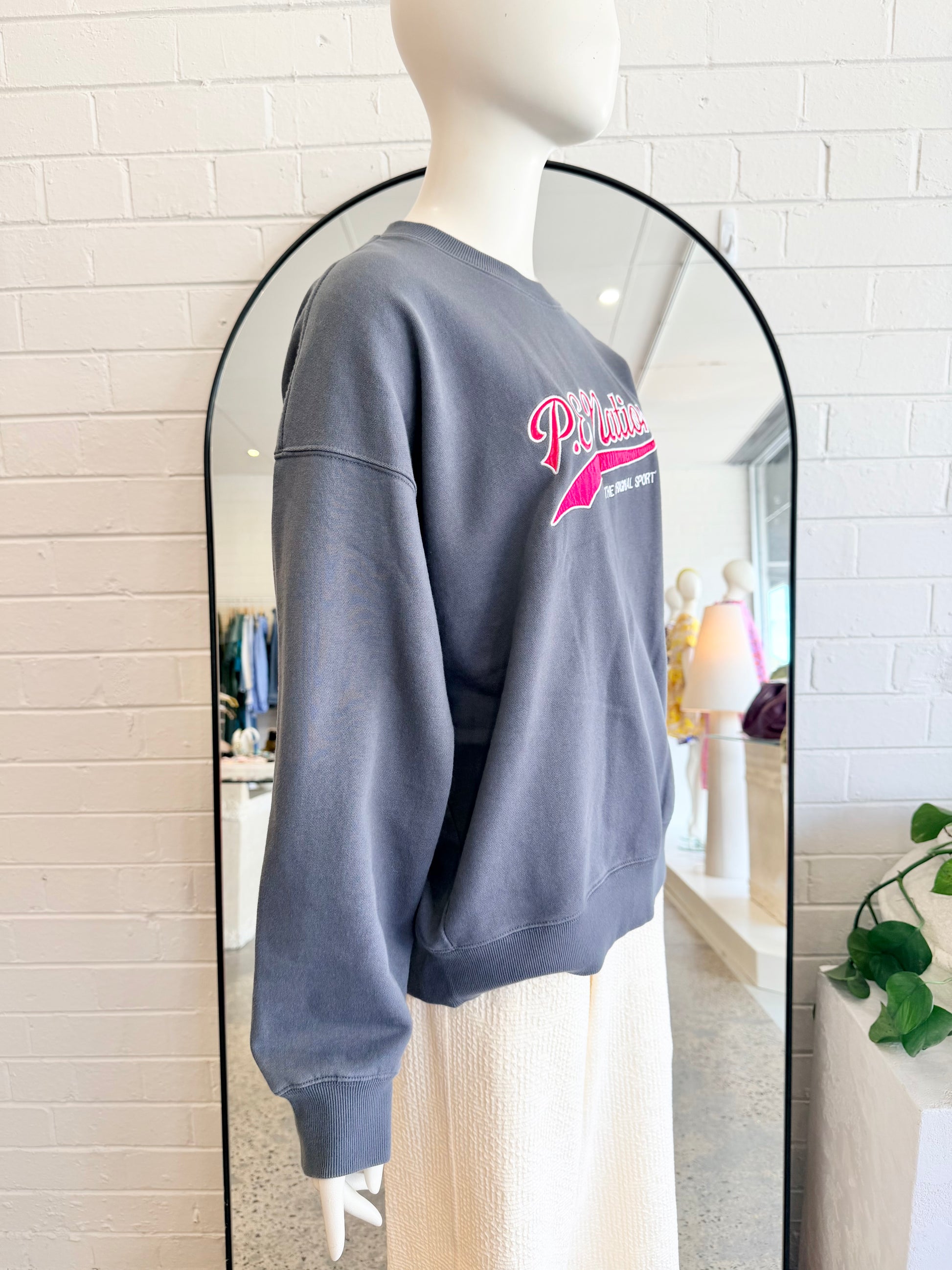 PE Nation Marine Blue Formation Sweat - Size M (10 - 12) - Pre-Loved Geelong 4