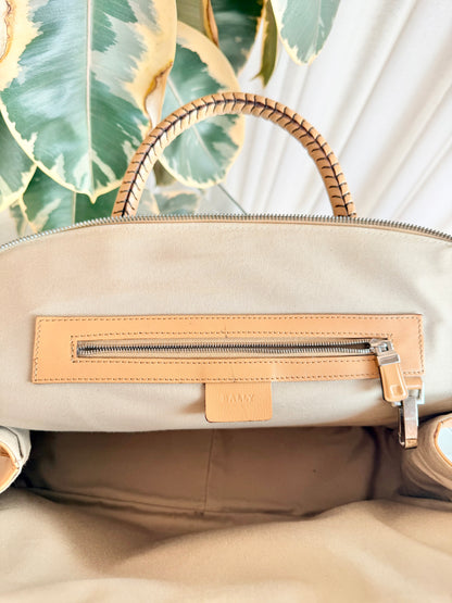Bally Leather 'Doctors' Handbag in Tan