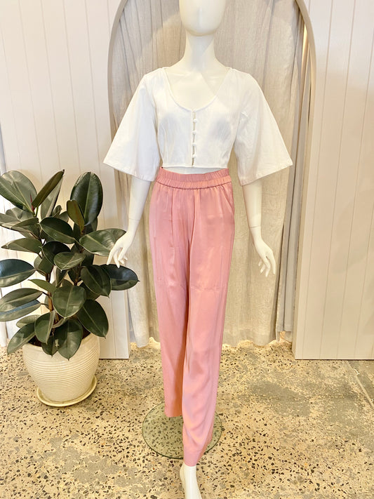 Viktoria and Woods Blush Pink Pants - Size 0 (8)
