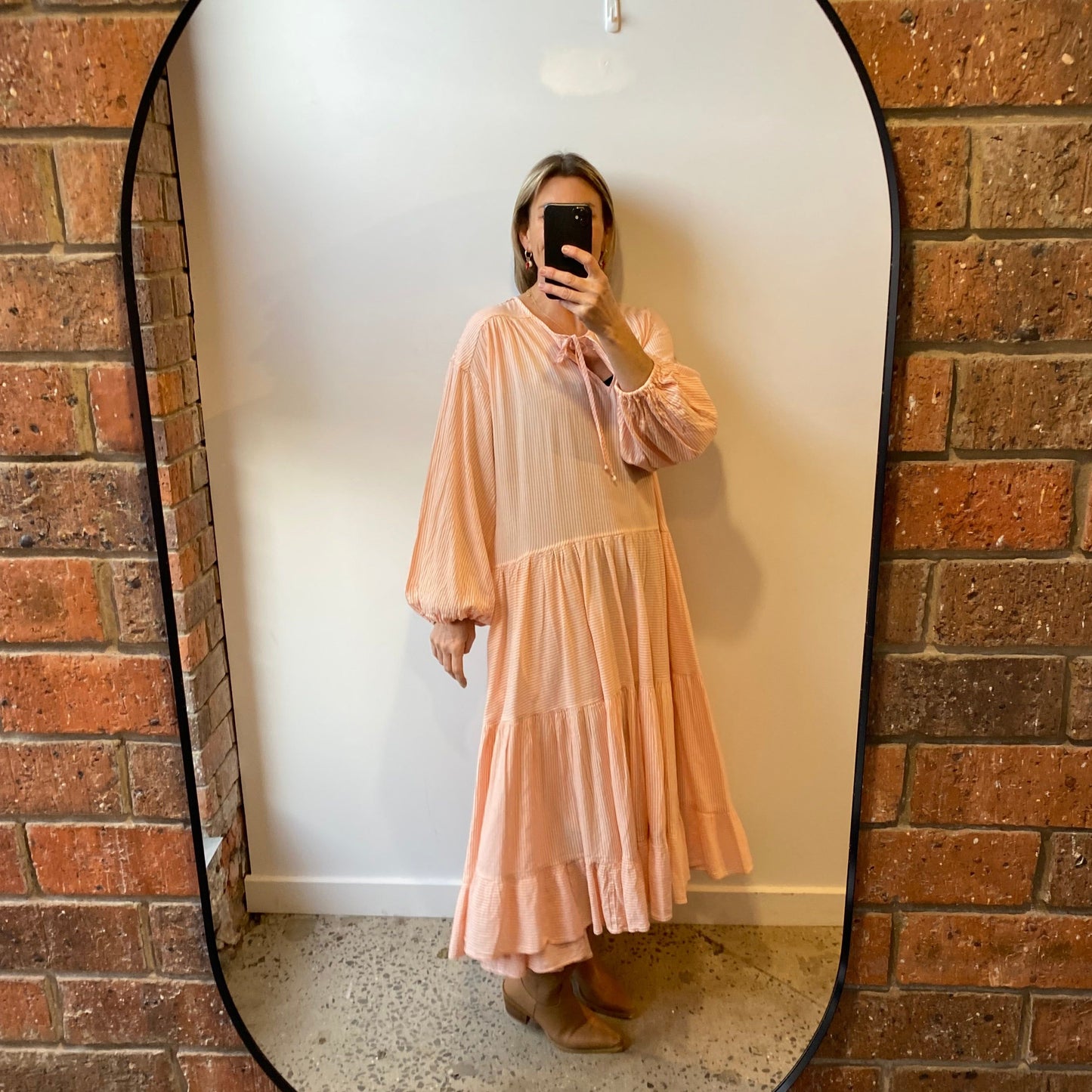 Devotion Twins Cotton Midi Dress - One Size
