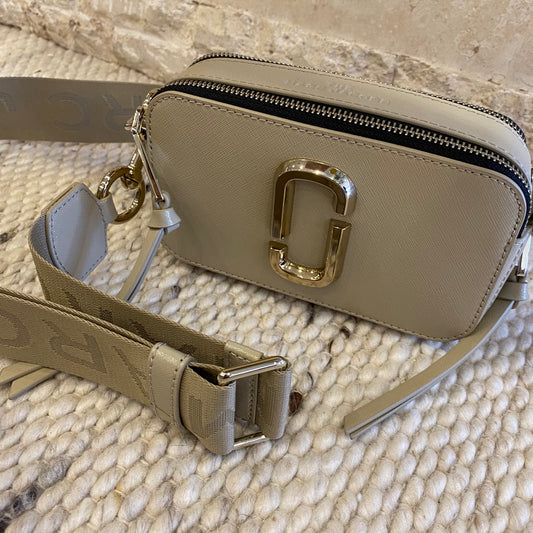 Marc Jacobs Snapshot Beige Crossbody bag