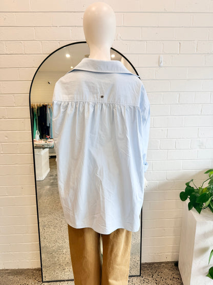 Dissh Rhea 2.0 Shirt in Ice Blue - Size 10