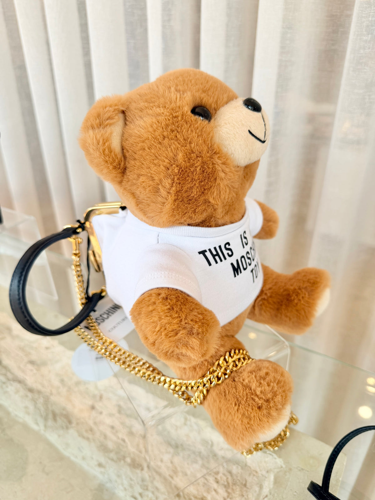 Moschino Plush Teddy Bear Bag
