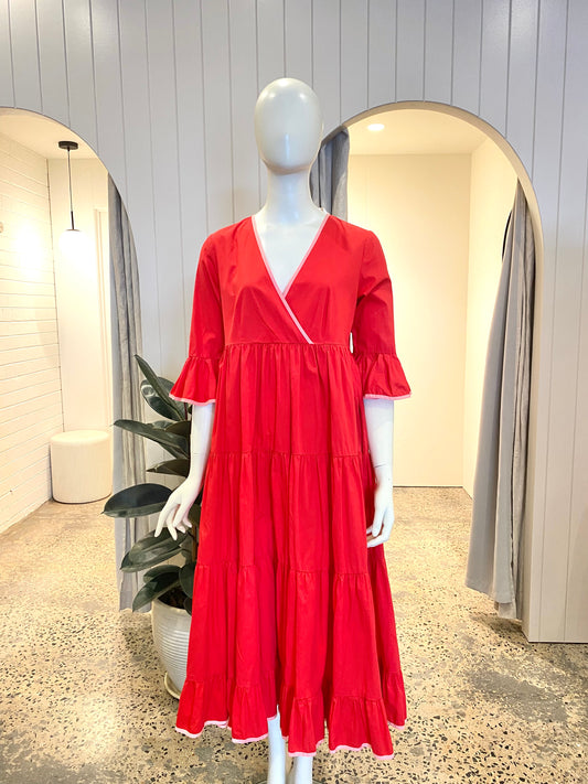 Trelise Cooper Now That We're Tier Dress - Size 8