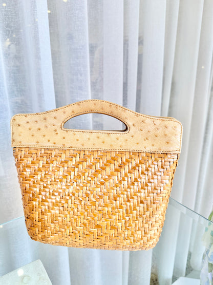 Capaf Honey Firenze Rattan Bag