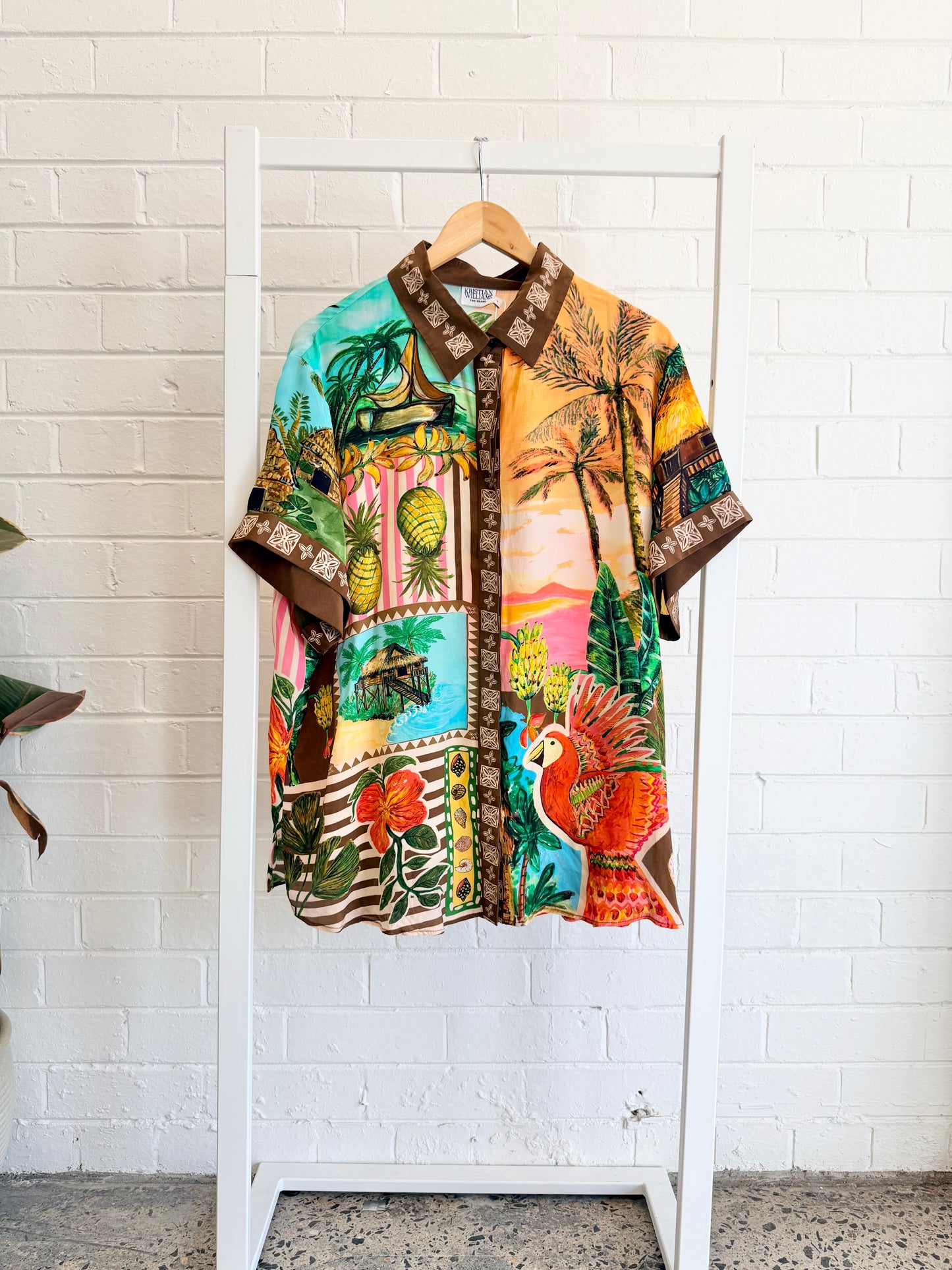 Kristian Williams Tropical Lodge Shirt - Size L (12)
