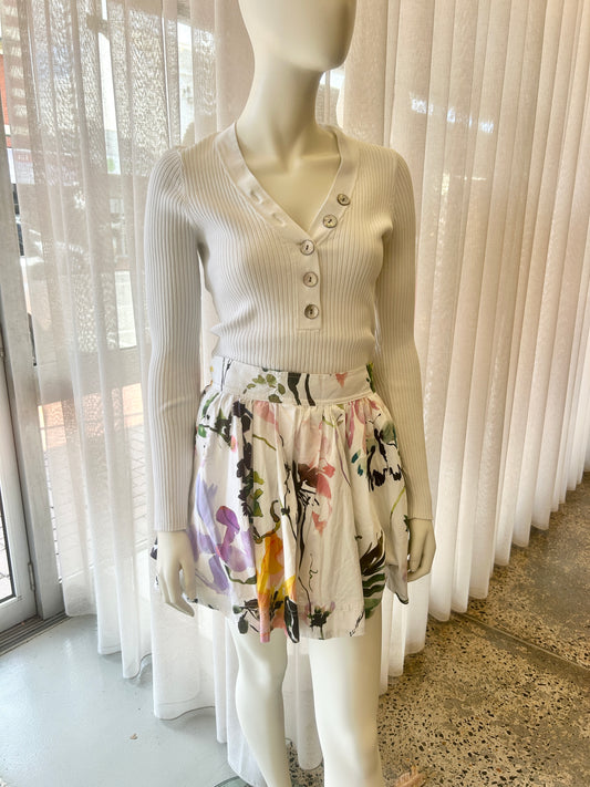 Aje Drift Mini Skirt - Size 10