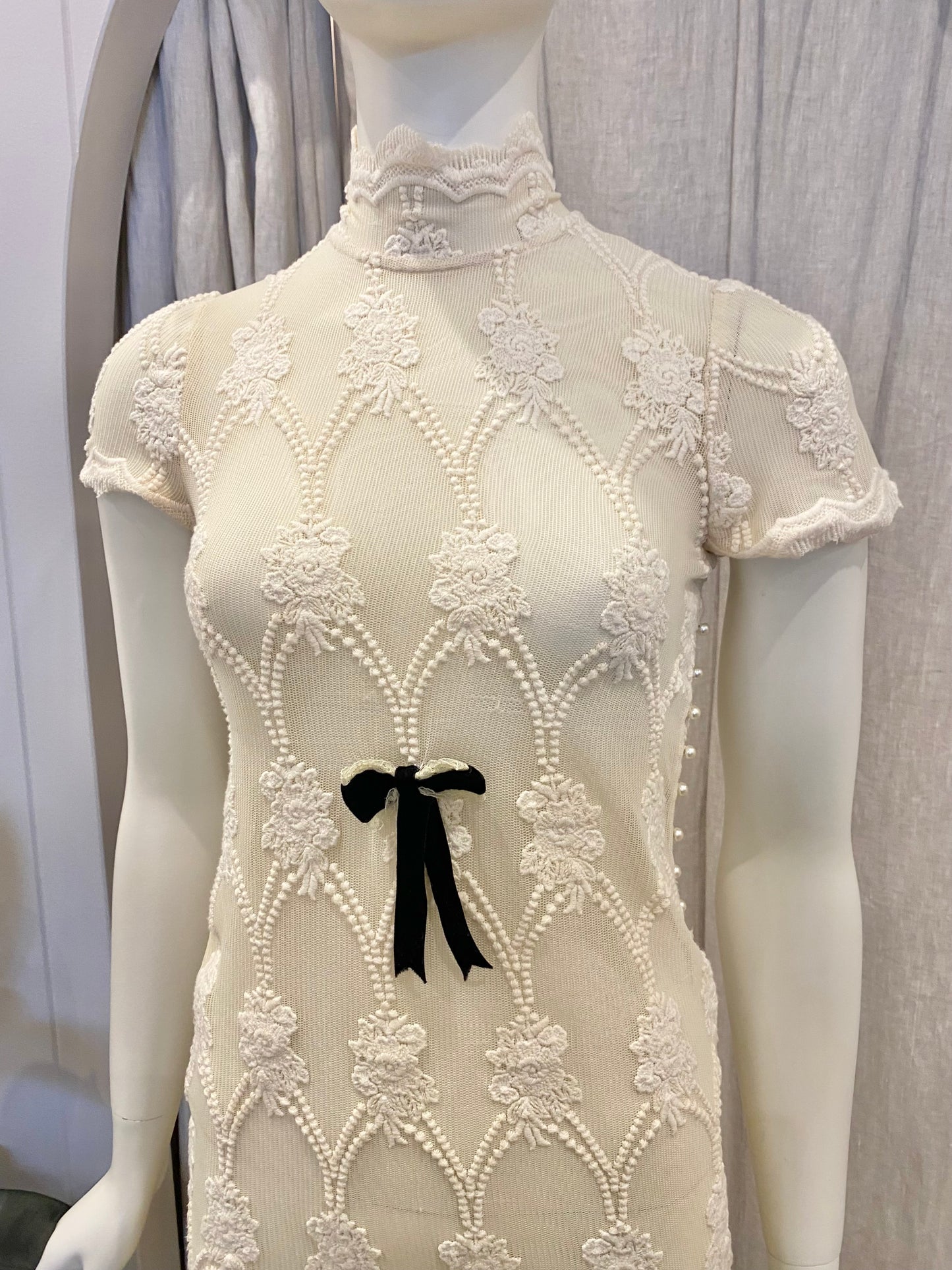 Moss and Spy Lace Dress - Size 8