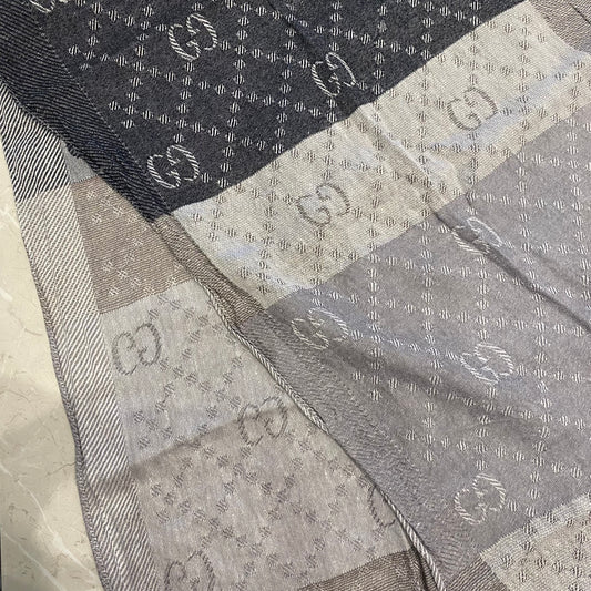 Gucci Silk/Wool Scarf - Vintage