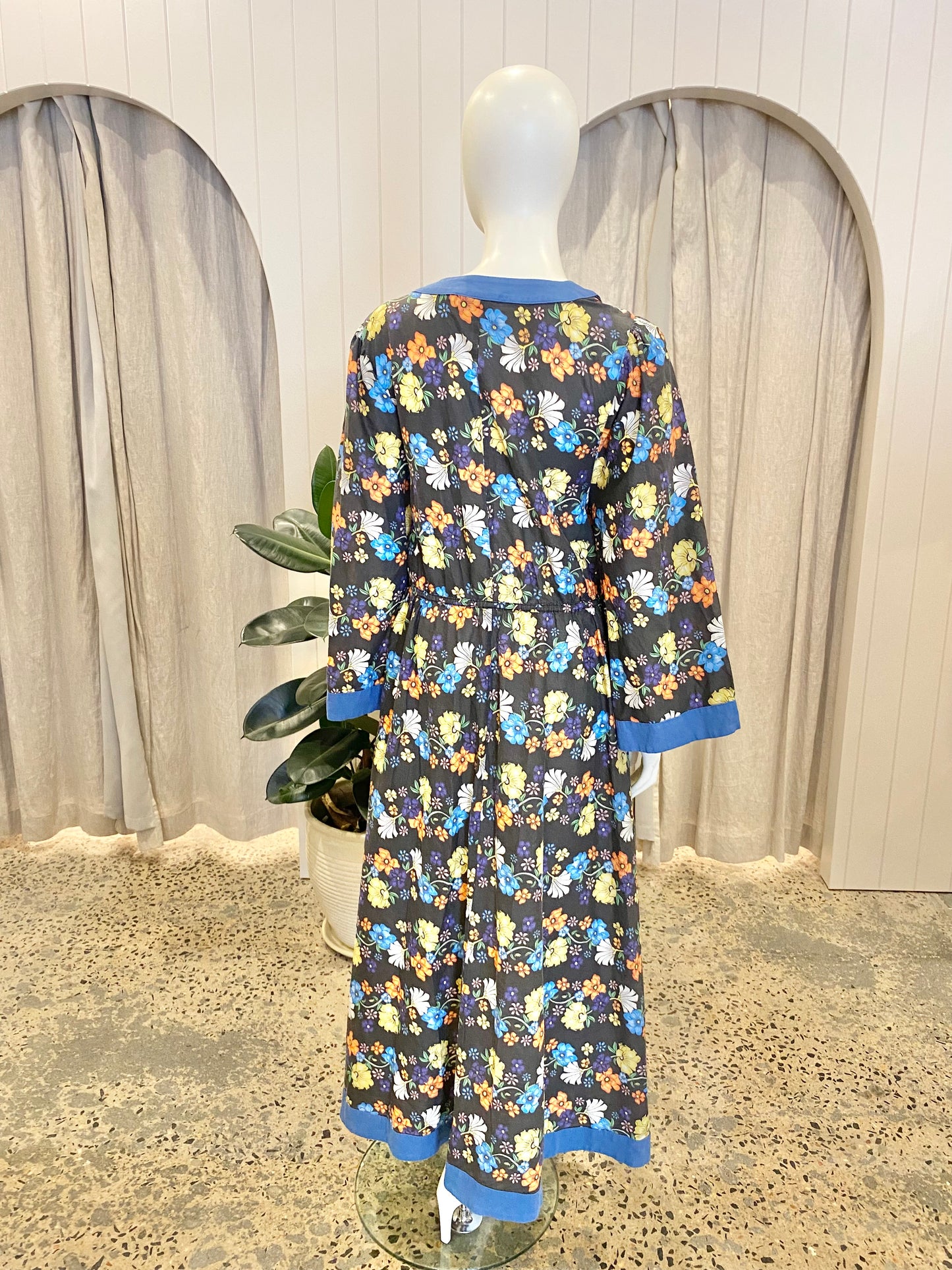 Bohamian Traders Fleur Kaftan Maxi Dress - Size 18