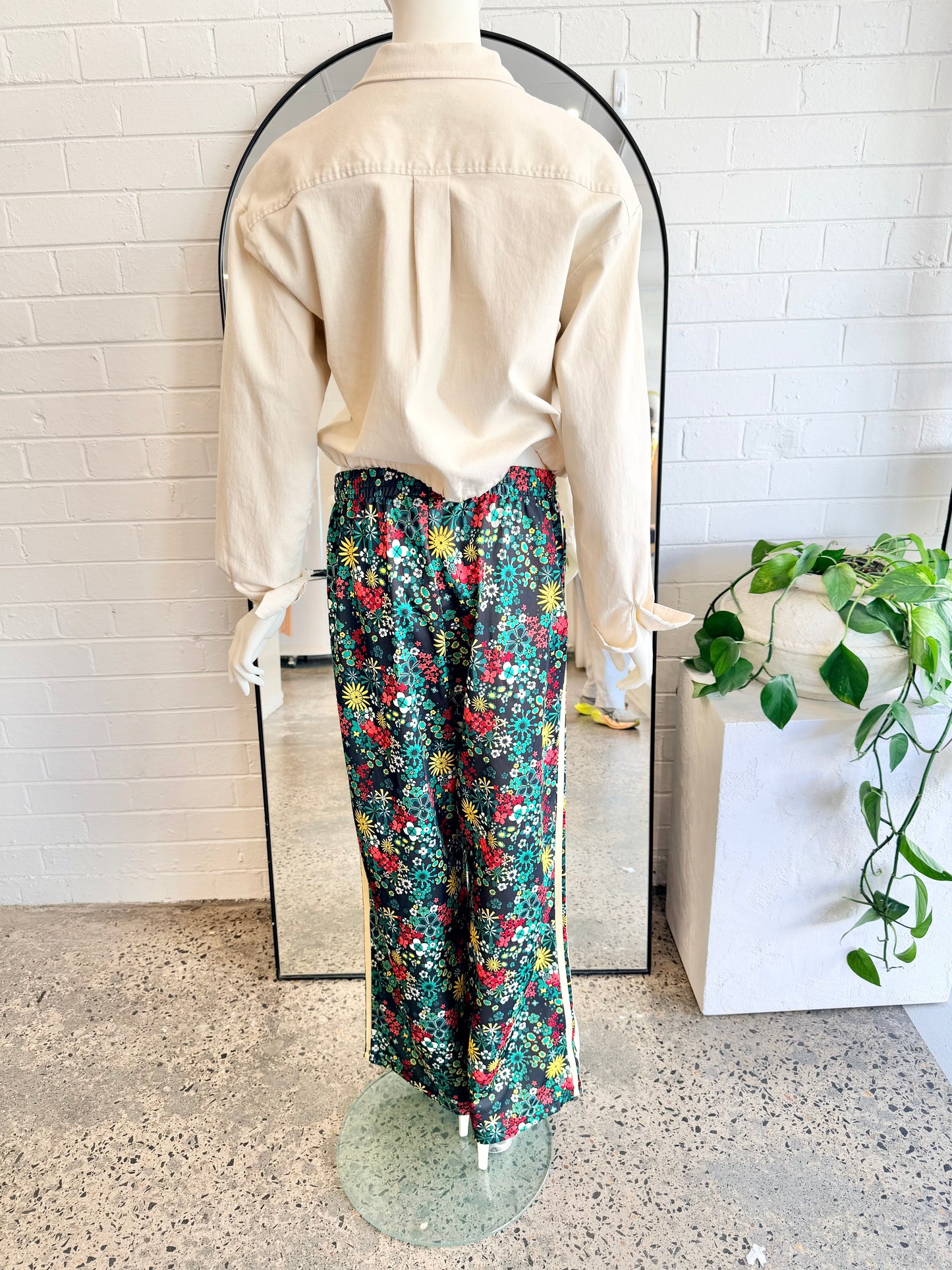Adidas Originals x Liberty London Firebird Trackpants - Size 12-14 - Pre-Loved Geelong