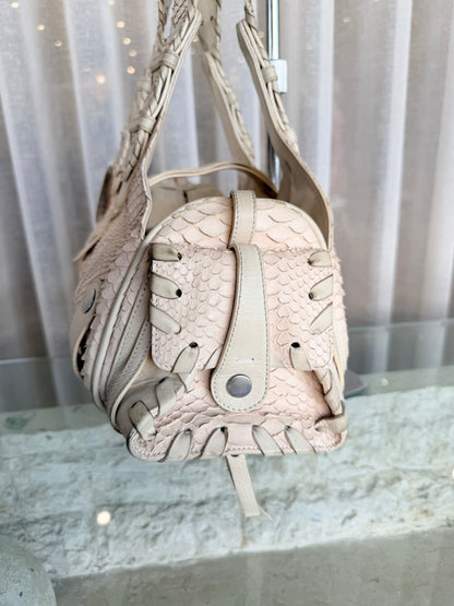 Vintage 2005 Chloe Python Silverado Handbag