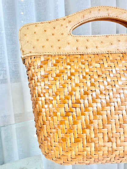 Capaf Honey Firenze Rattan Bag