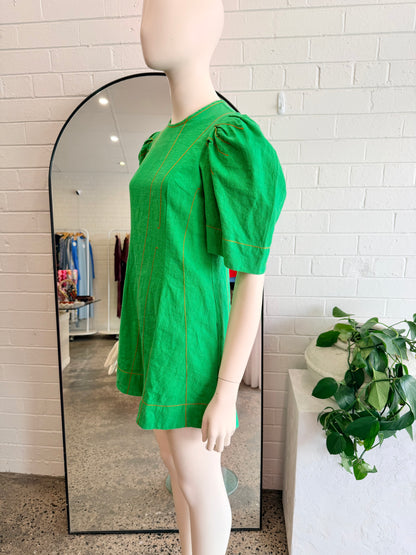 The Story of Us Green Mini Dress - Size 8