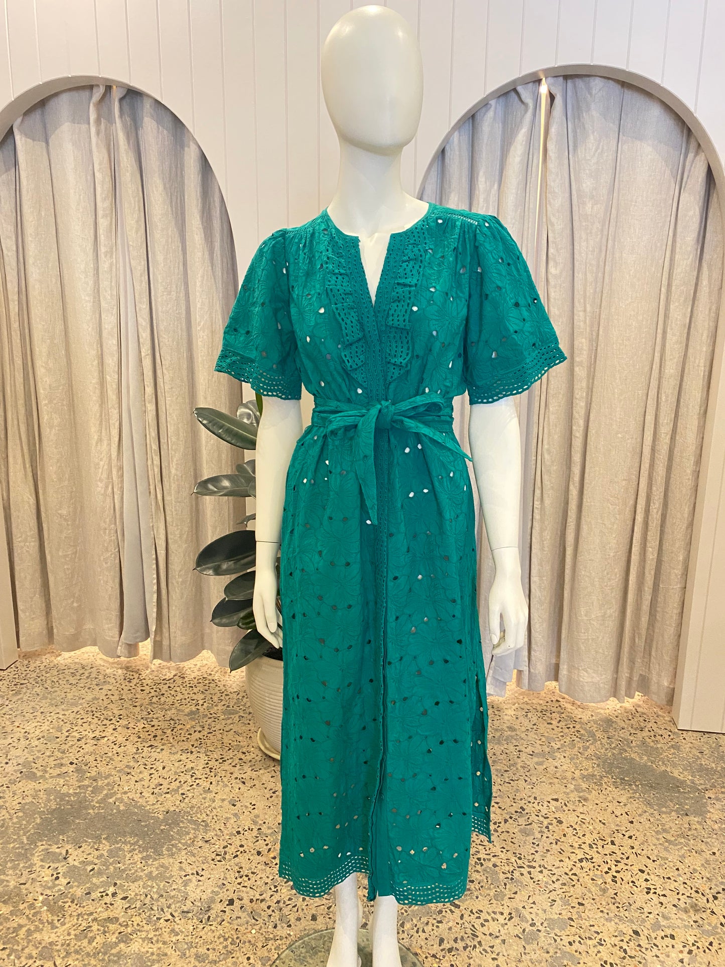 Zoe Kratzmann voyage dress (emerald) - Size 0 (8)