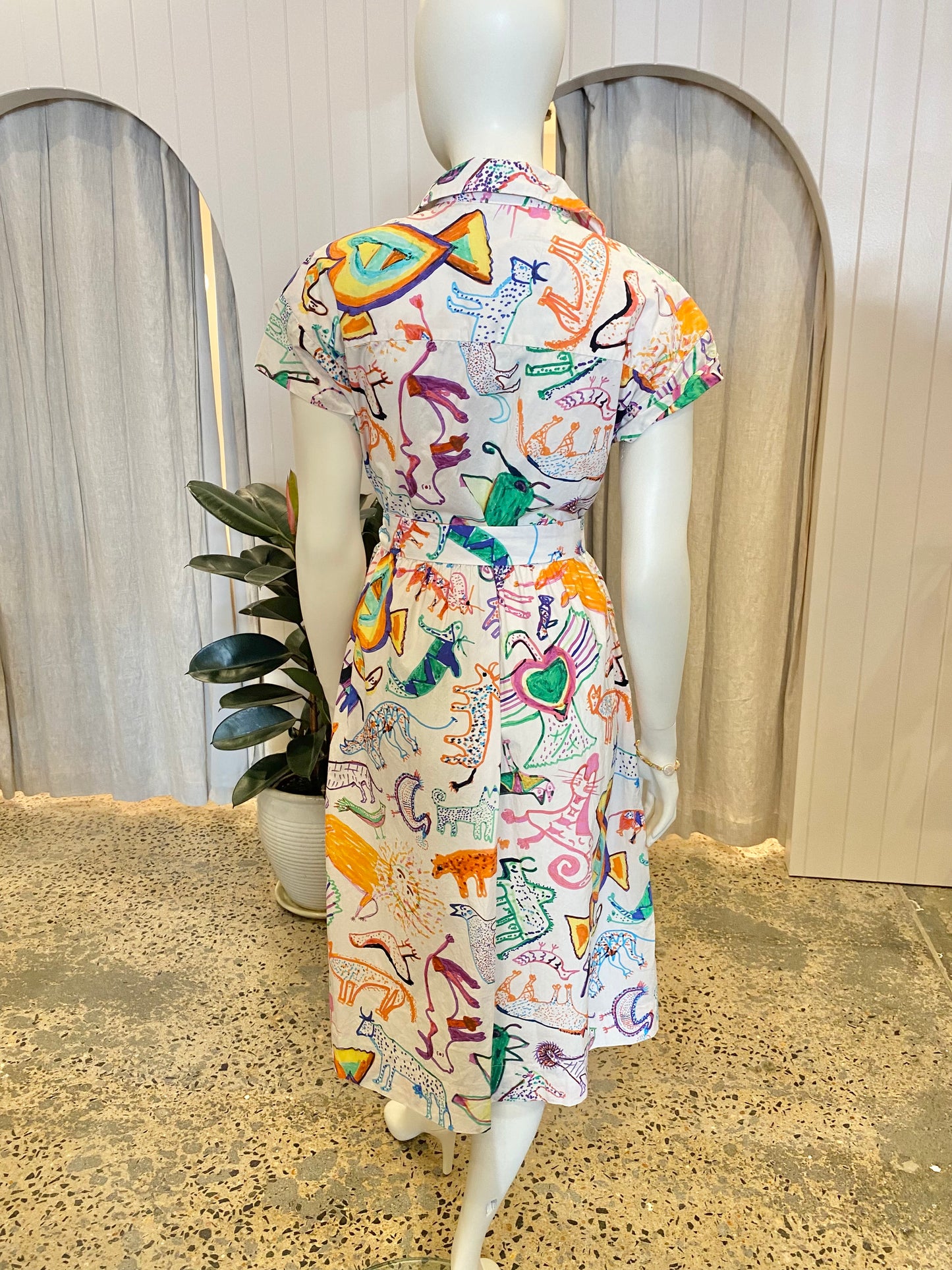 Obus x Create Impact Shirt Dress - Size 8