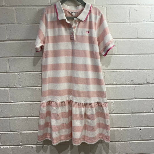 Country Road Stripe Polo Dress - Size 12