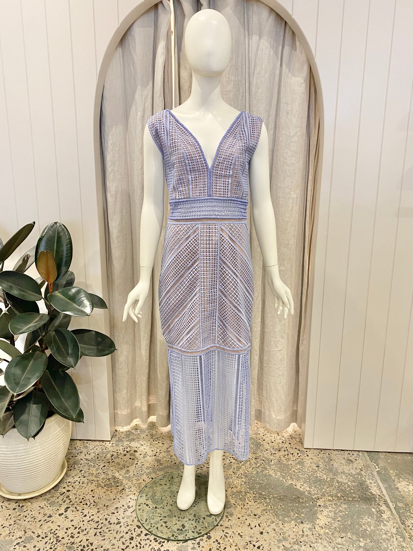 Rachel Gilbert Daysi Maxi Dress  - Size 10