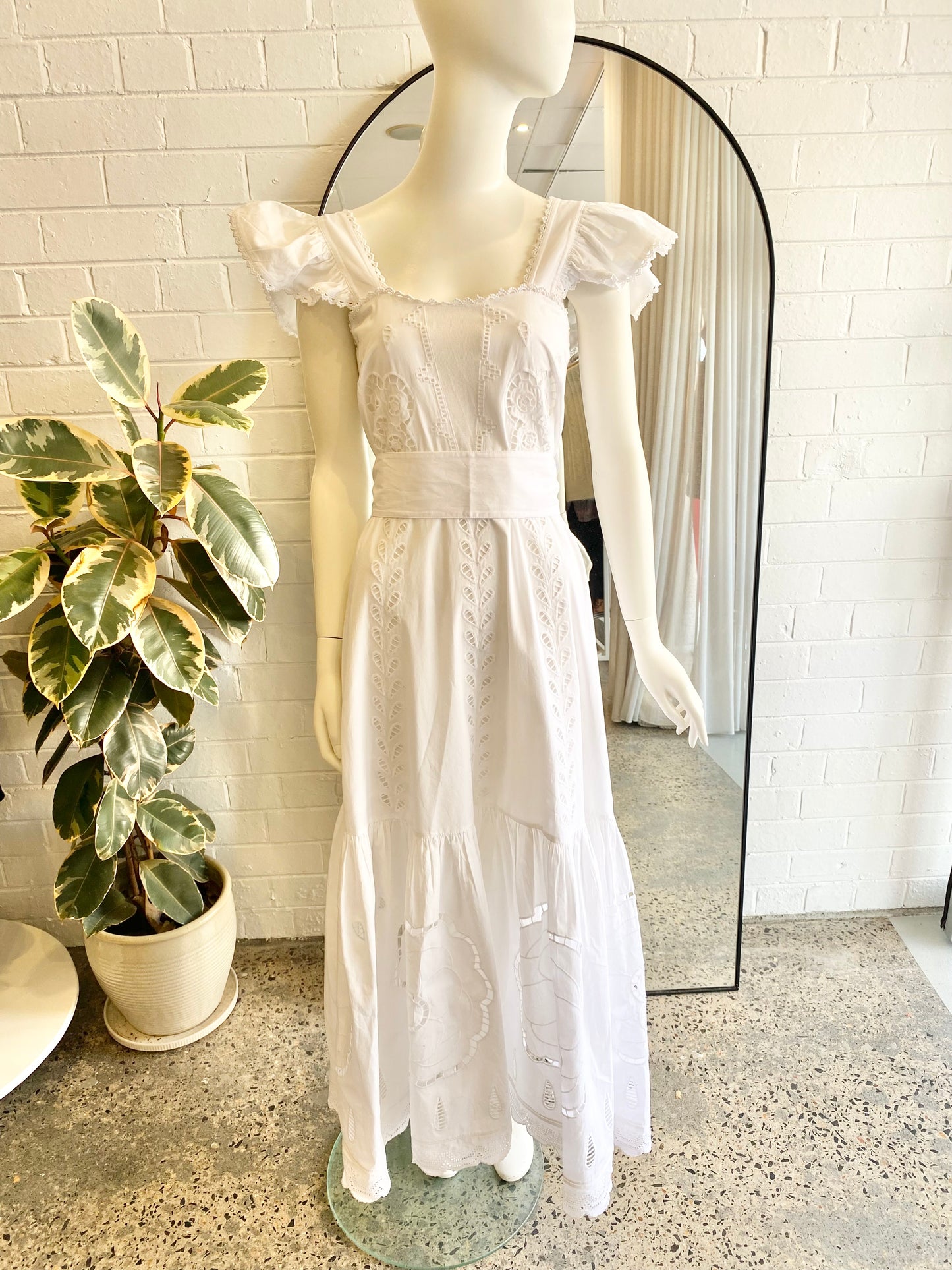 Binny White New Years Eve Sundress - Size 8