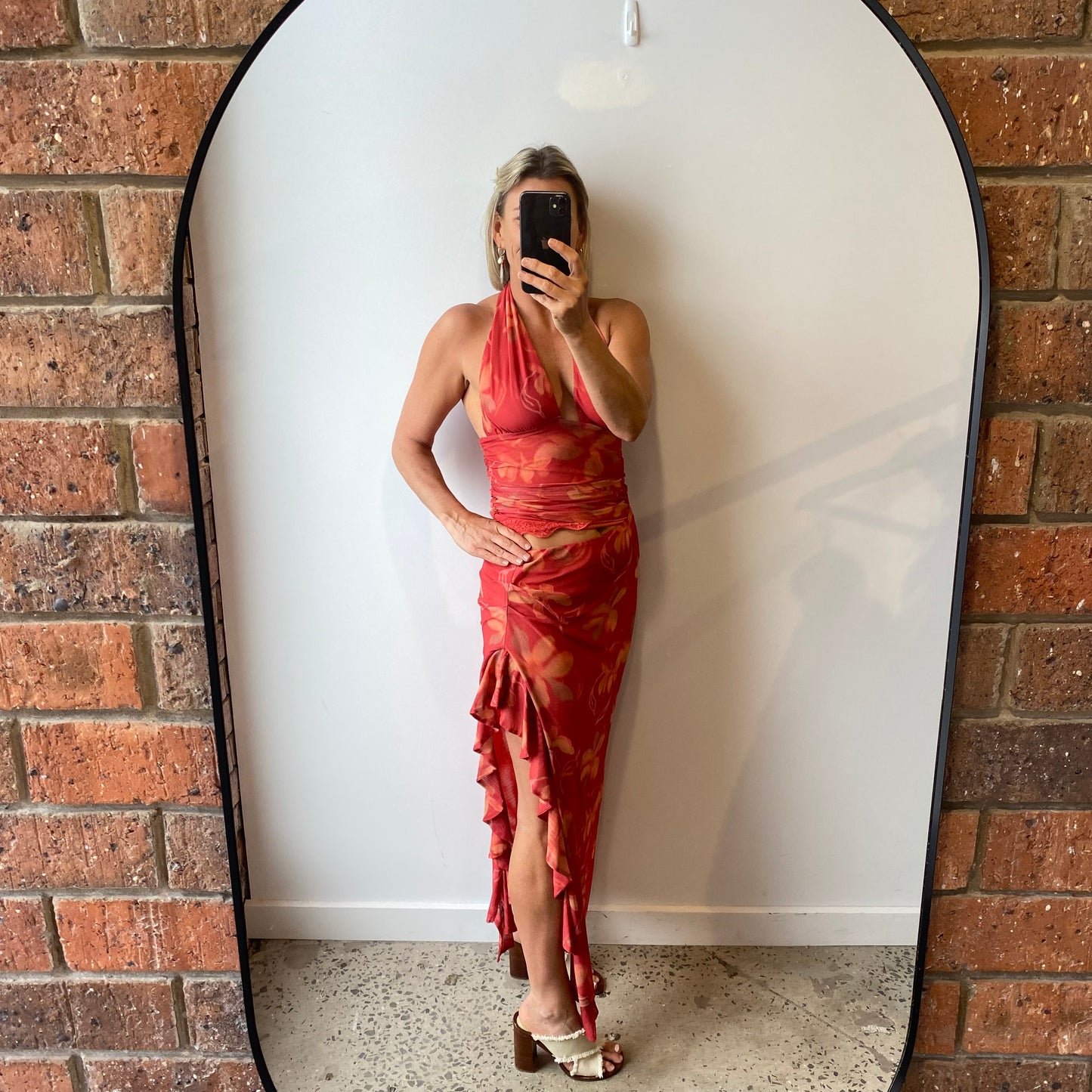 Benni Penelope Maxi Dress - Size 8