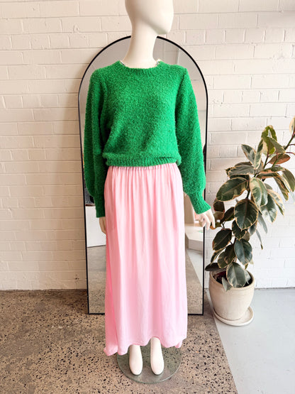 American Vintage Maxi Skirt in Pink - Size M (10-12)