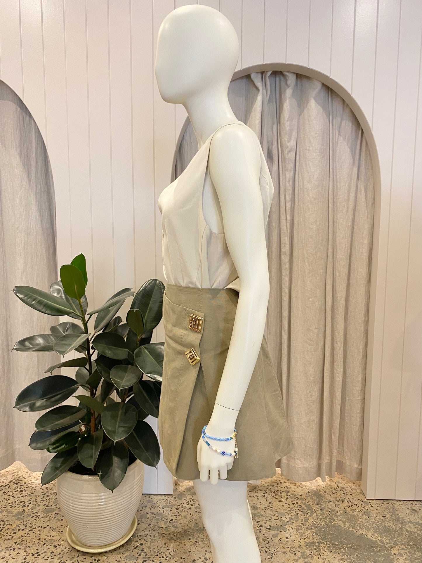 Aje Realm Wrap Mini Skirt - Size 12