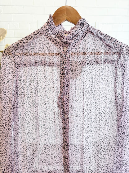 Zadig and Voltaire Rebbie Goa Dress - Size M (10 - 12)
