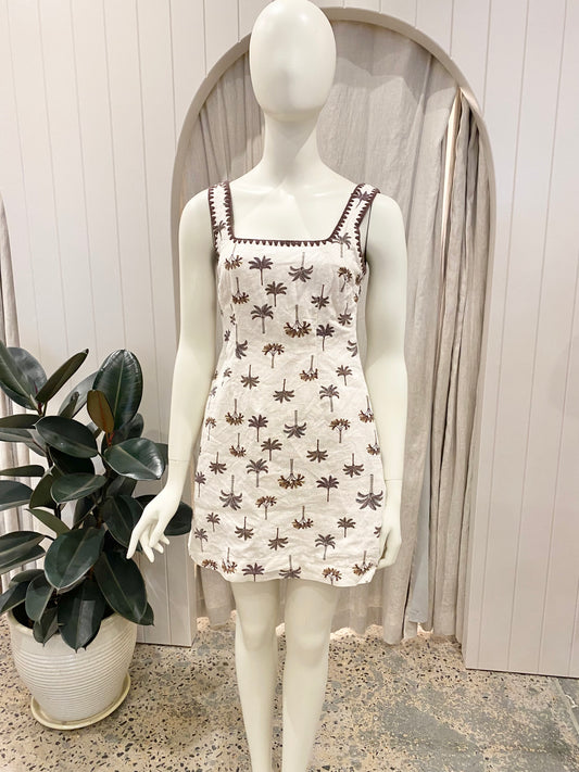 Elka Collective Athena Mini Dress - Size 8