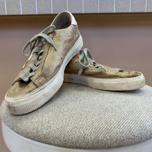 Golden Goose May Gold Low Sneakers - Size 37